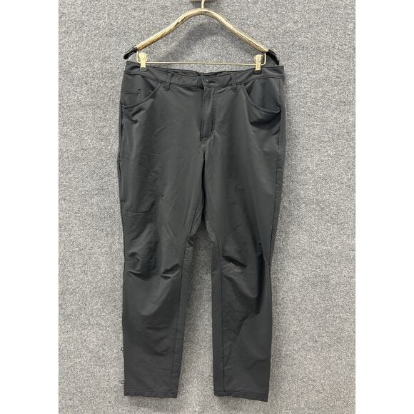 Men's M by Novara Black Stretch Casual Reflecting Cycling Biking Pants Sz 38 - Picture 1 of 16